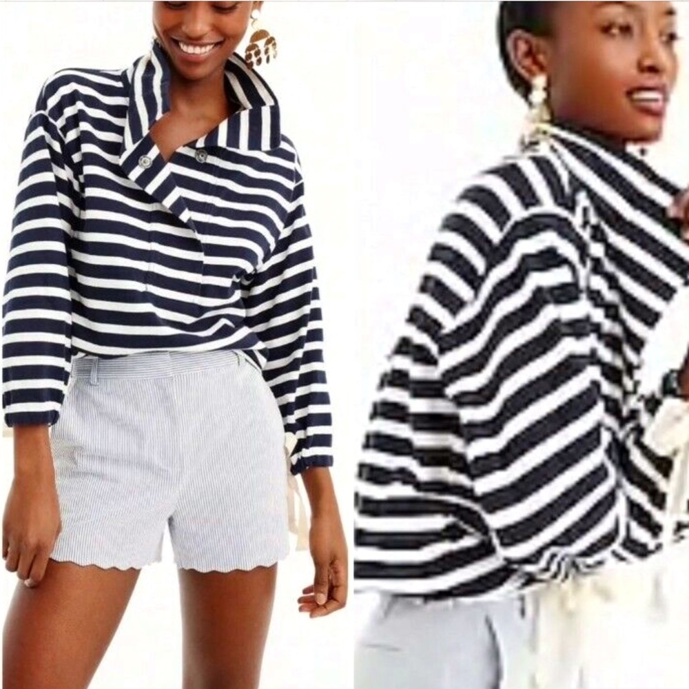 J. Crew Striped Sweater